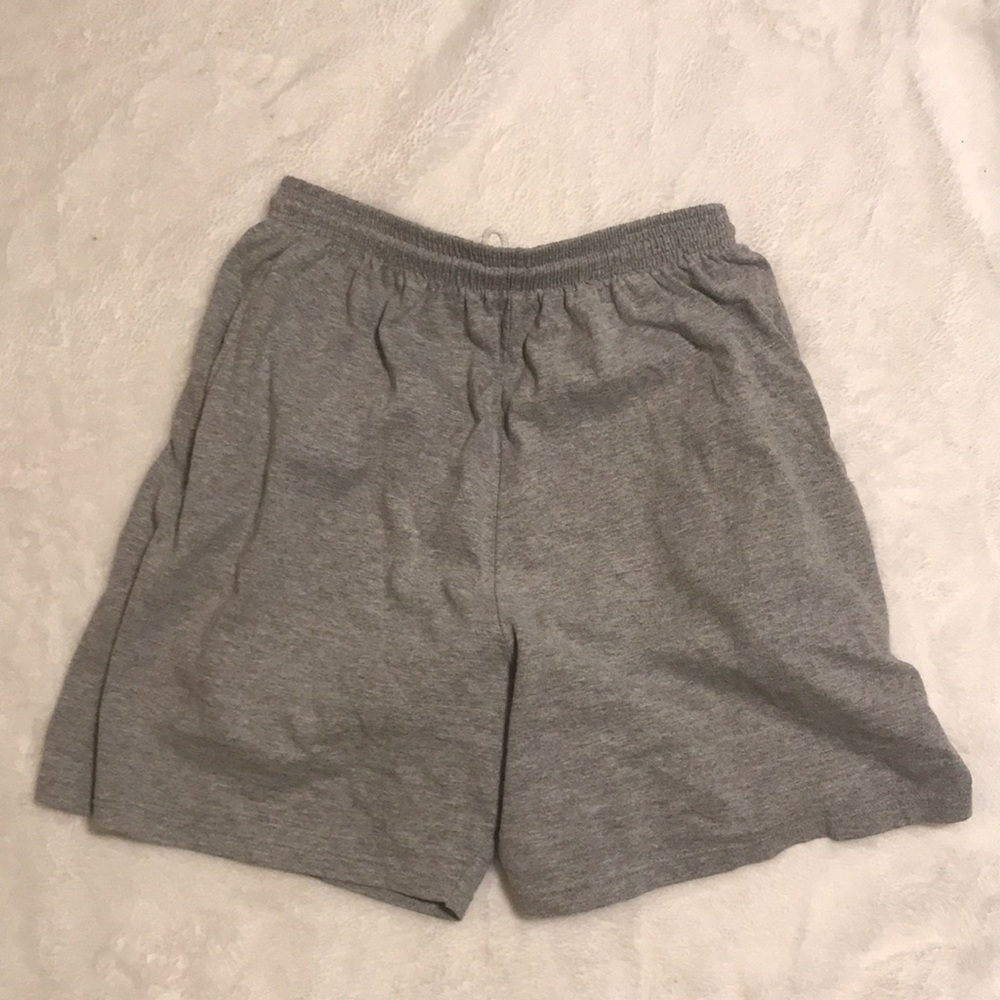 Grey Pluma shorts, size XL